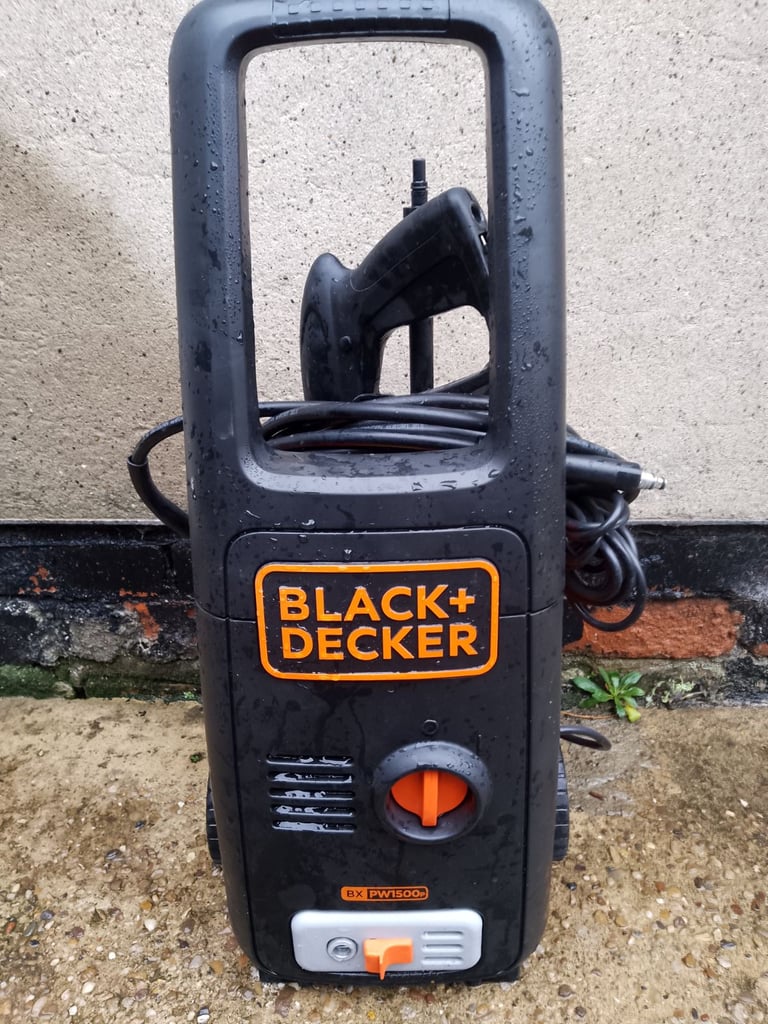 Black+decker pressure washer 