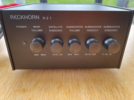 3-channel amplifier - Reckhorn A-2.1 