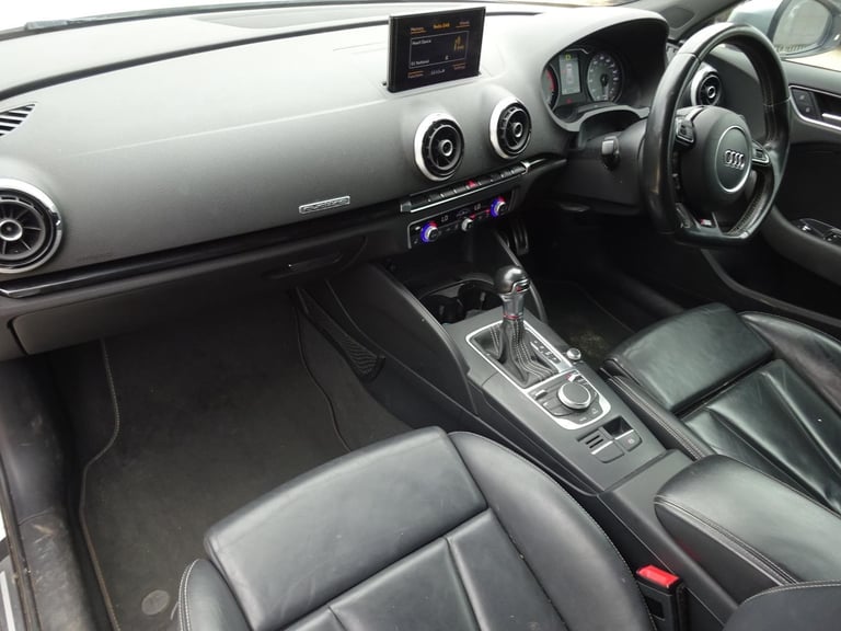 2016 16 REG AUDI S3 QUATTRO AUTO DAMAGED REPAIRABLE SALVAGE