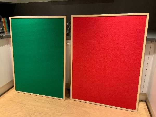 image for 2 Big Pin boards - 90cm x 120cm - Excellent condition