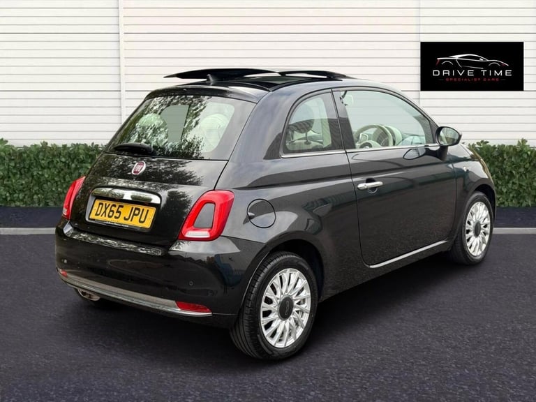 2015 Fiat 500 1.2 Lounge Euro 6 (s/s) 3dr HATCHBACK Petrol Manual
