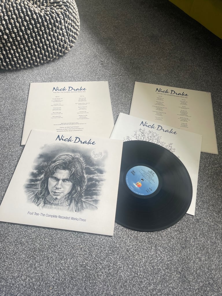 Nick Drake 1979 Fruit Tree Vinyl Complete Works 