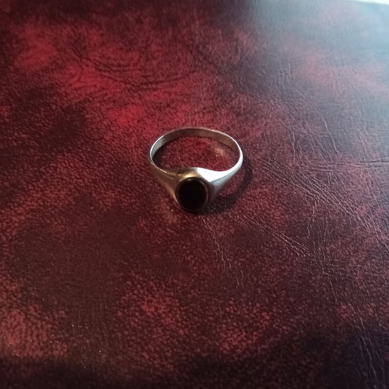 STERLING SILVER TIGER'S EYE RING - ONLY £25!