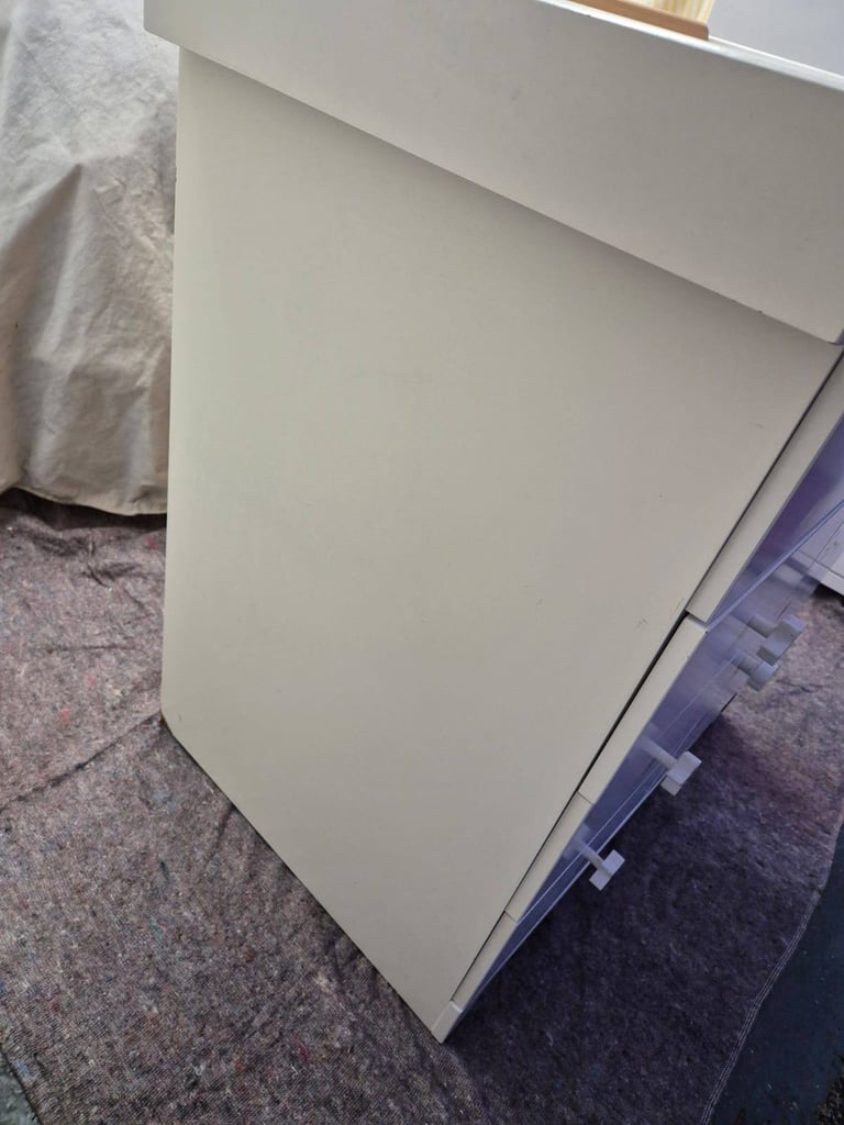 Tutti bambini wardrobe, changer, toy box and shelfd shelf