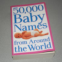 50.000 baby names book 