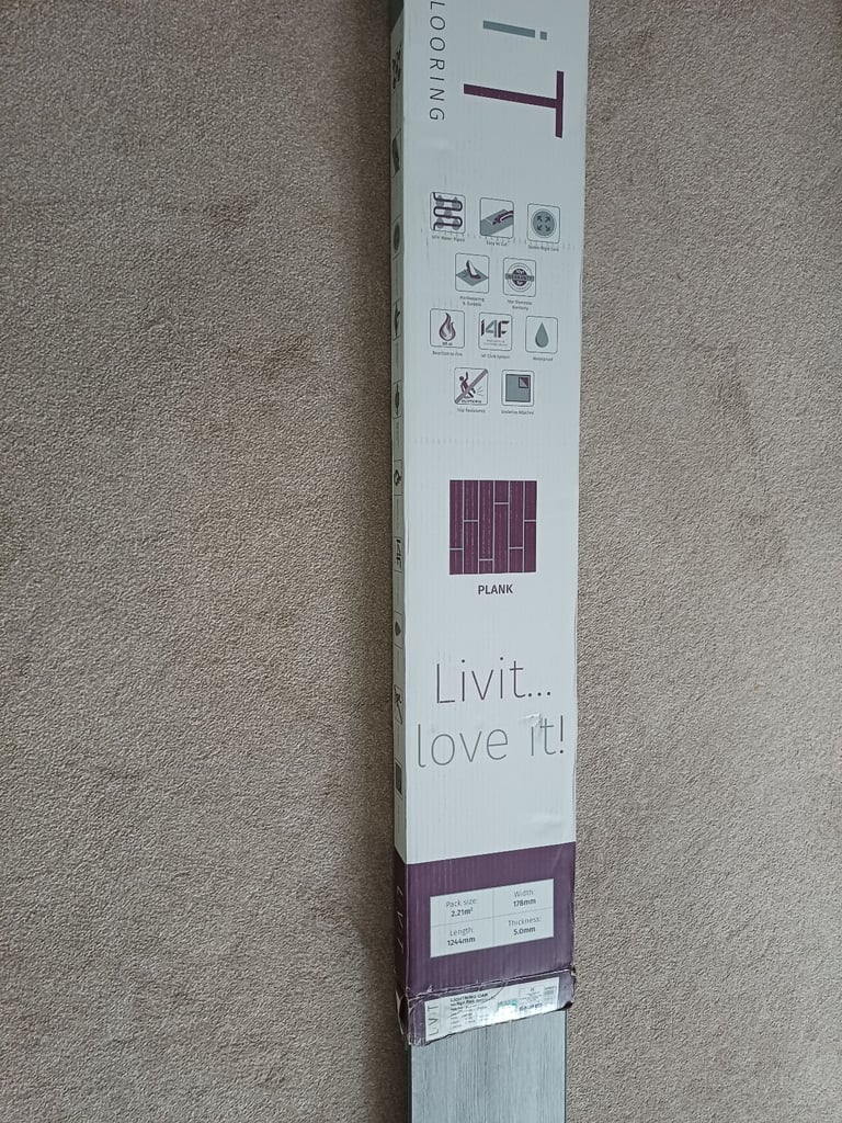 LVT Luxury vinyl flooring 