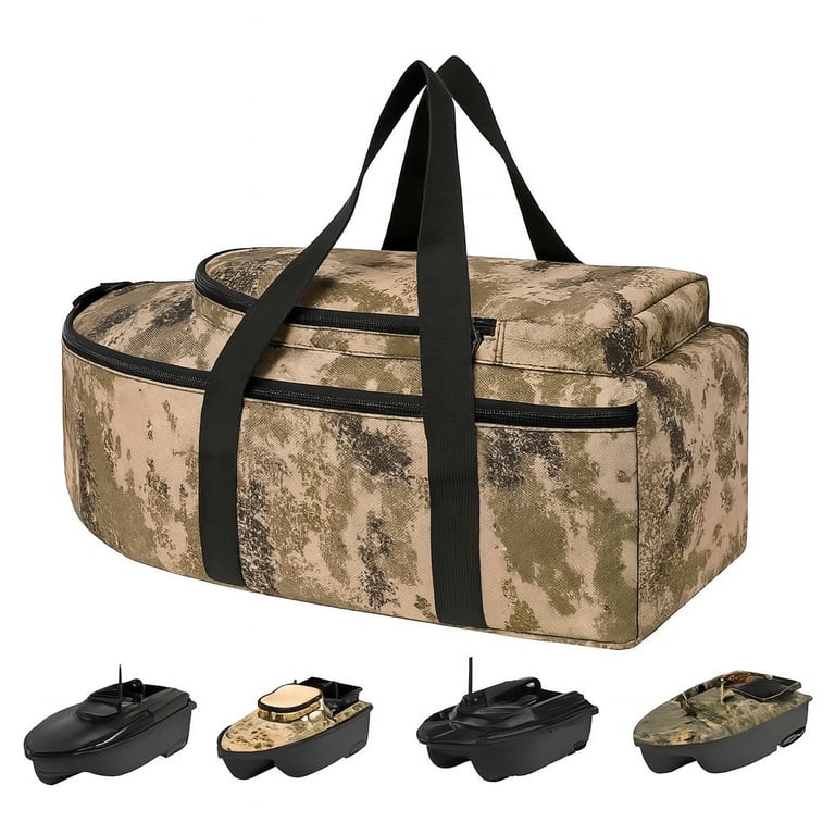 Heavy duty khaki bait boat bag UK waterproof bait boat fishing storage bag