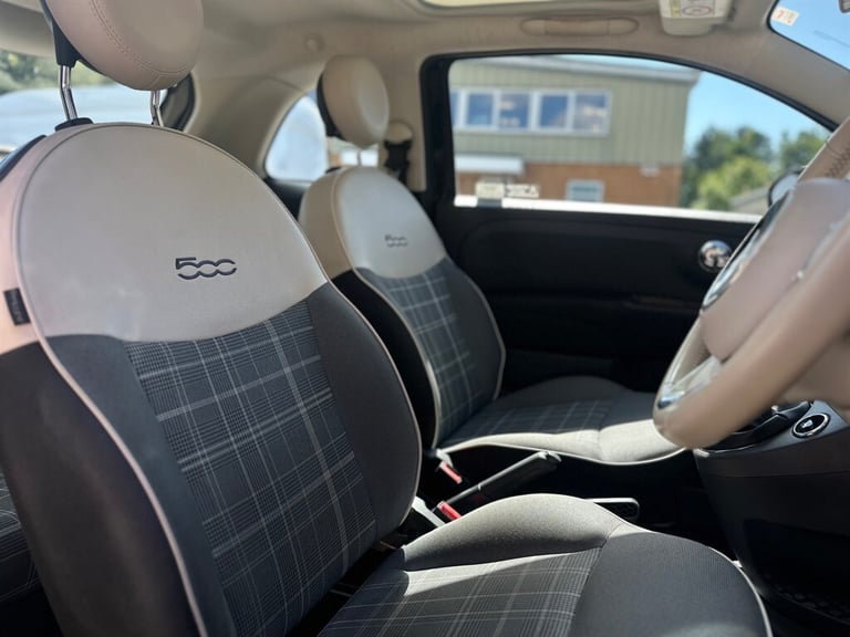 2016 Fiat 500 1.2 Lounge 3dr Hatchback Petrol Manual