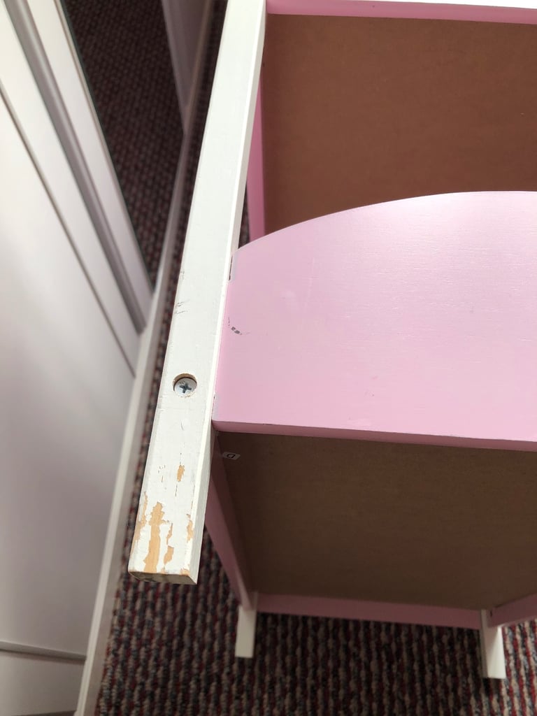 Toy highchair and bunkbed