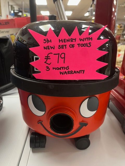 image for Henry Hoover with new set of Tools included 
