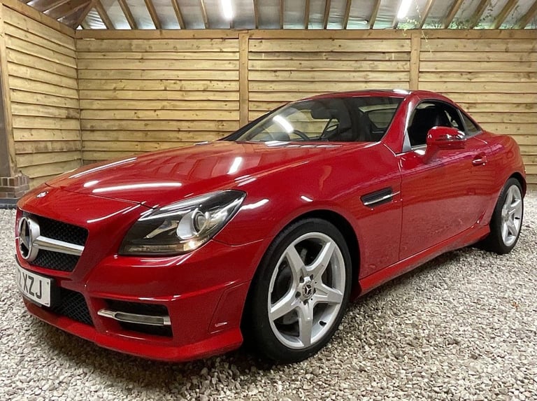 2012 Mercedes-Benz SLK 1.8 SLK200 BlueEfficiency AMG Sport Convertible 2dr Petrol G-Tronic+ Euro ...