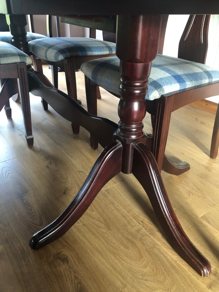 John Coyle Mahogany Dining Table and Chairs in Montrose, Angus Gumtree
