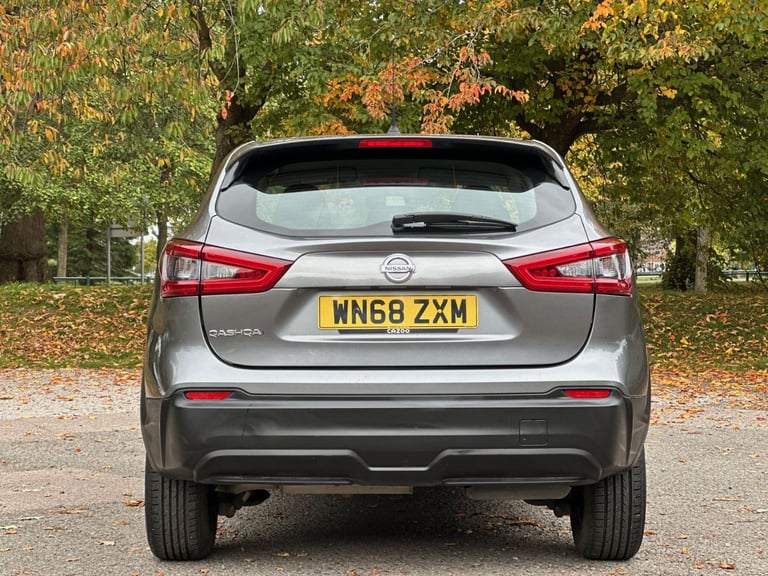 NISSAN QASHQAI 2018 1.5 DCI VISIA DIESEL LOW MILEAGE 51,000 LONG M.O.T EXCELLENT CONDITION GREY