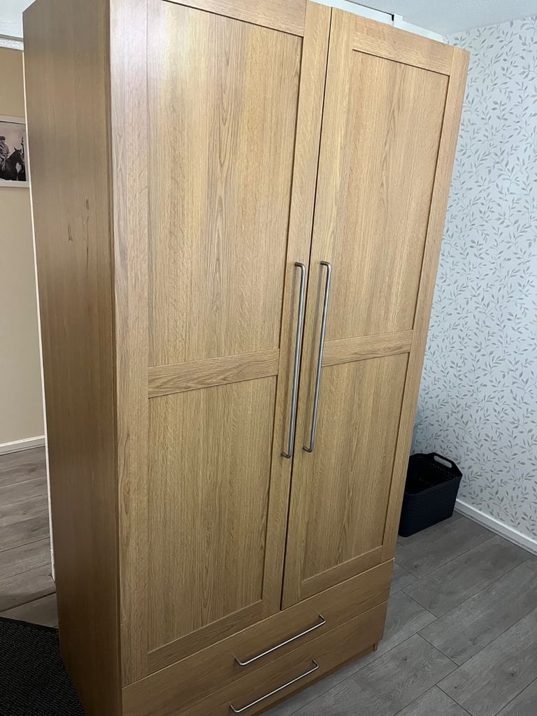 IKEA wardrobe with 2 bottom drawers 