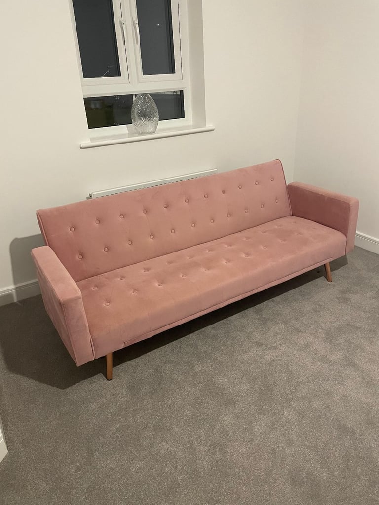 image for Pink sofa bed