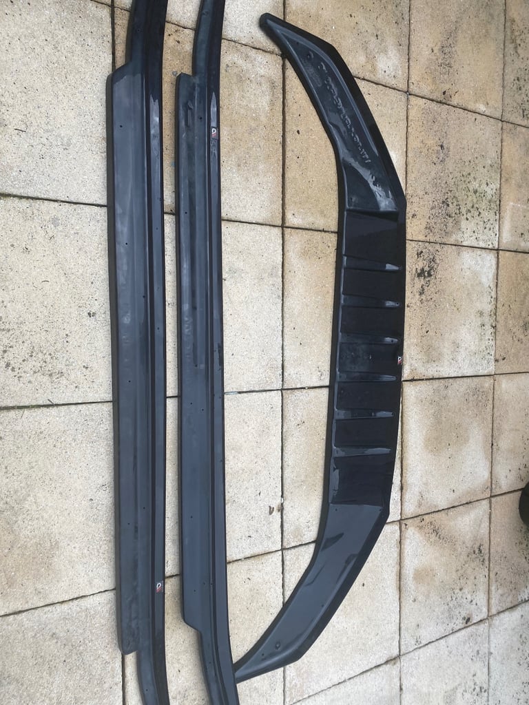 VW Arteon Maxton front and side splitters