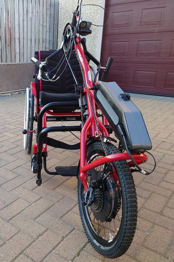Quickie Hybrid Attitude Bike & Quickie Argon 2 Wheelchair