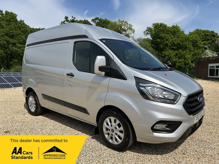 2021 FORD TRANSIT CUSTOM 320 TREND 2.0 SWB HIGH ROOF SILVER AIR CON
