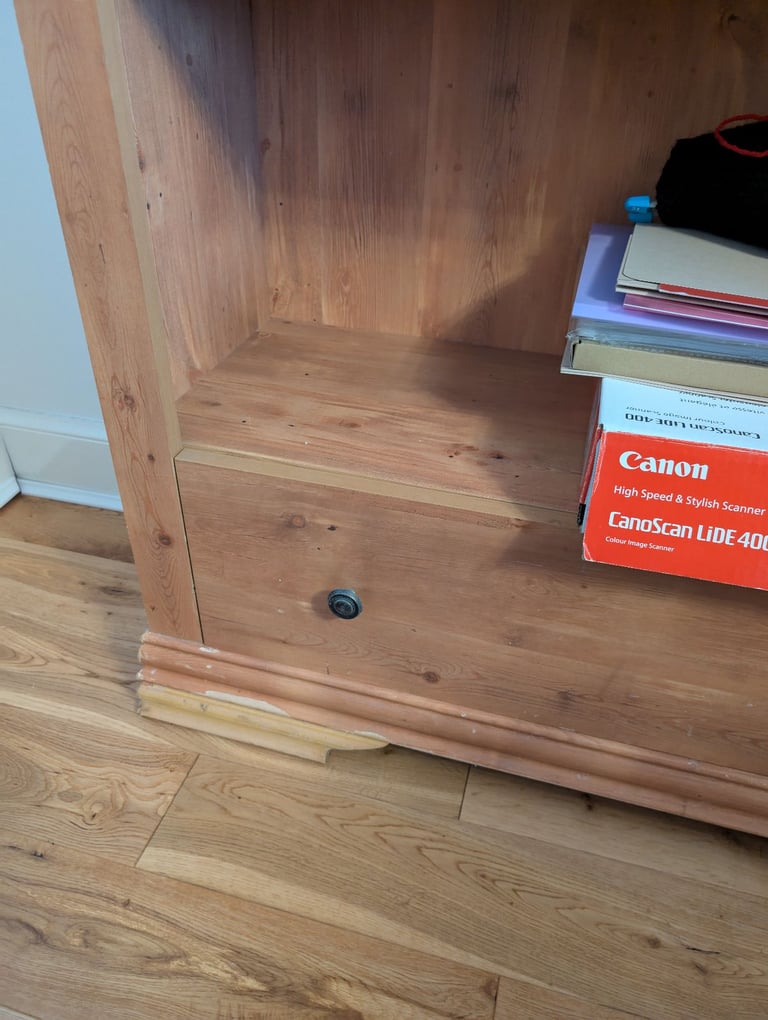 image for Reddish wood bookcase