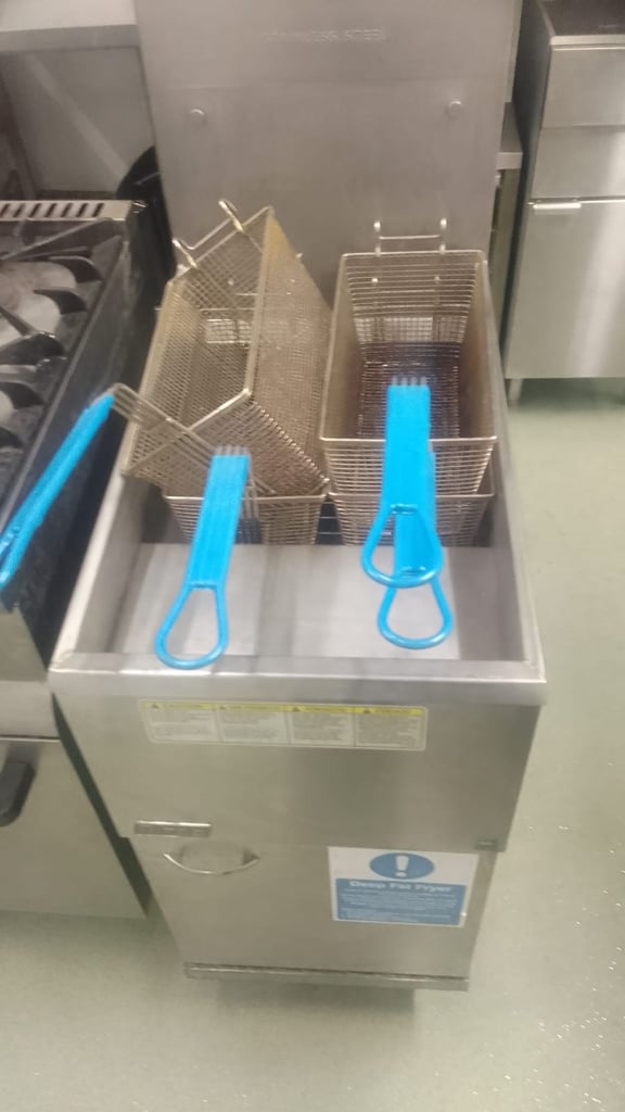 Catering equipment commercial gas Pitco fryers trailer restaurant kitchen items 