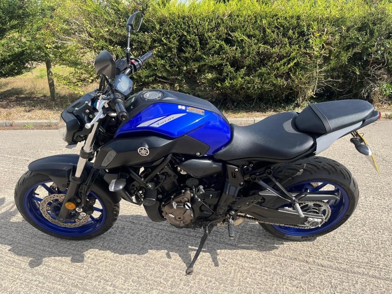 2020 20 YAMAHA MT07 ABS MT-07 MT 07 700cc ROADSTER NAKED - FSH BLUE