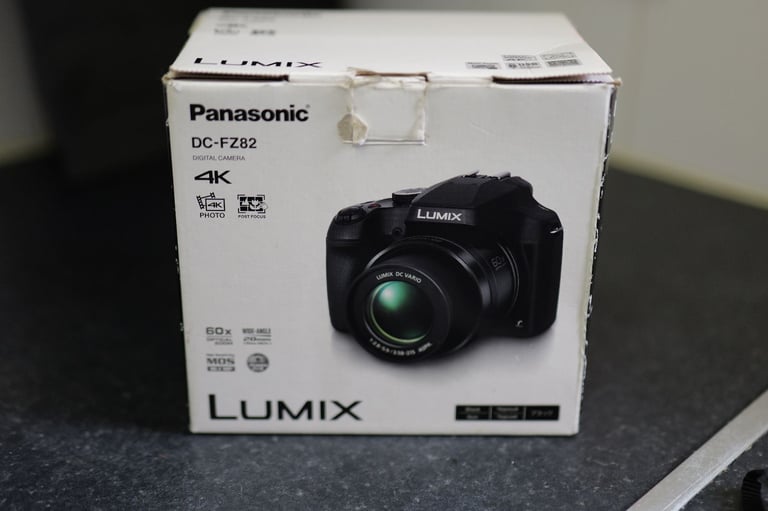 Panasonic LUMIX DMC-FZ82 Camera 16.1MP 4k video camera 20-1200mm not sony nikon canon