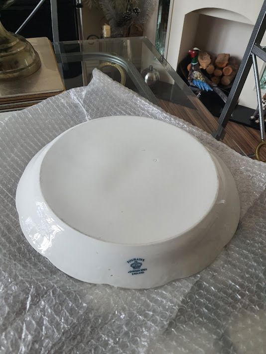 Johnson Brothers England TOURAINE 14” Oval Serving Platter Antique 1913+