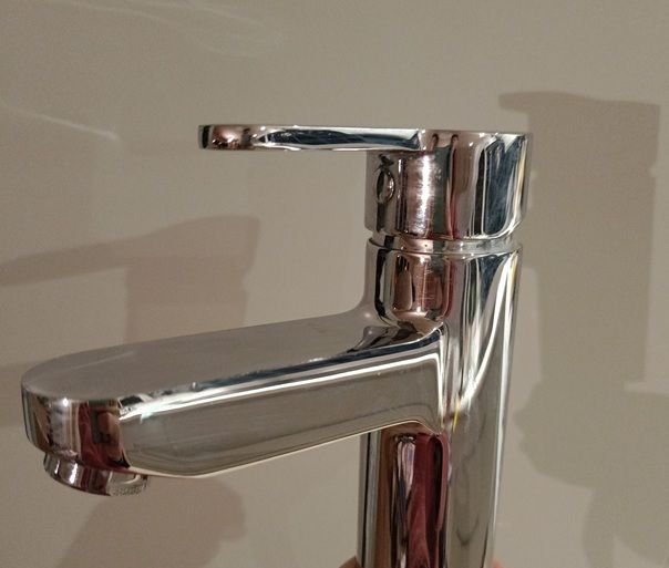 Basin mixer tap x 2 - chrome