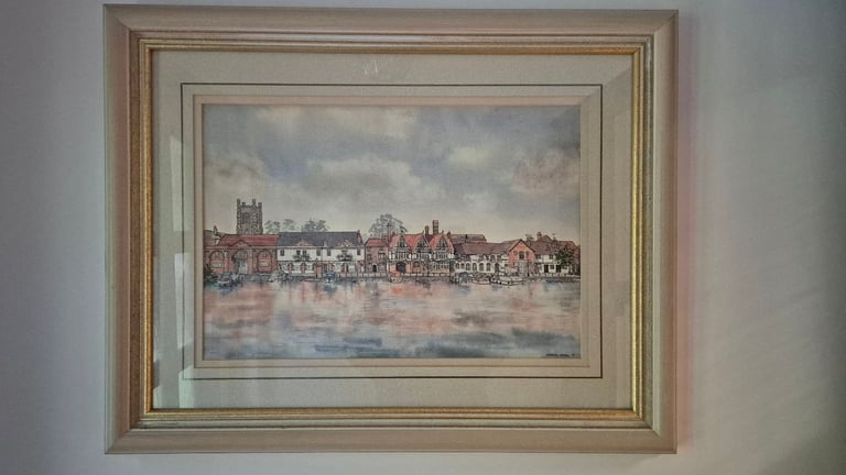 Henley on Thames original artwork