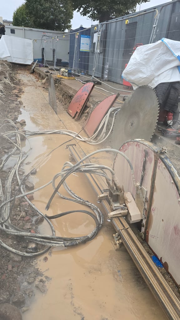 image for Core drilling concrete sawing