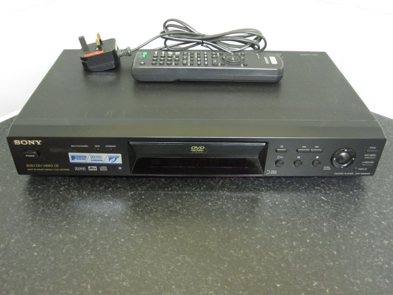 Sony DVP-NS400D Black CD/DVD Player (with Scart Connection Lead)