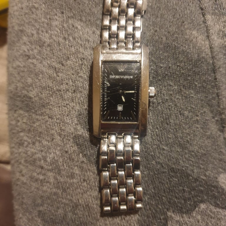 image for Emporio Armani Solid stainless steel AR 0115