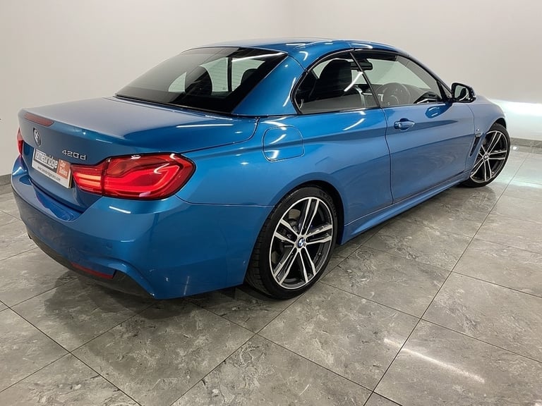 2017 BMW 4 Series 2.0 420d M Sport Convertible 2dr Diesel Auto Euro 6 (s/s) (190 ps) Convertible ...