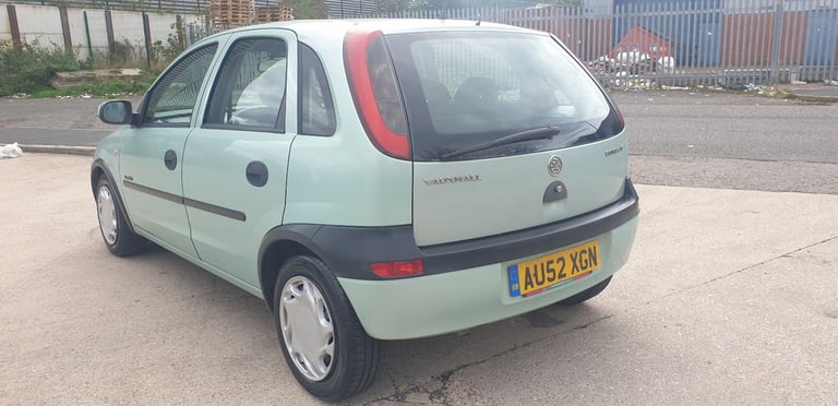 2002 VAUXHALL CORSA 1.2 SEMI AUTOMATIC 