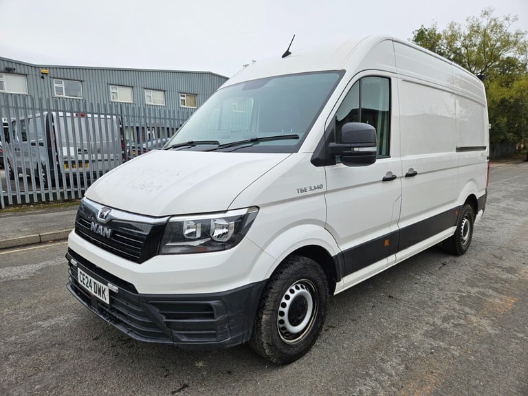image for 2024 24 MAN TGE 140 Lion XS Van 3.5T White Damaged Salvage