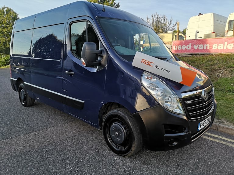 VAUXHALL MOVANO TRANSIT L2H2  HIGH ROOF CAMPERVAN LOW MILEAGE ULEZ E6  VAN 114k 