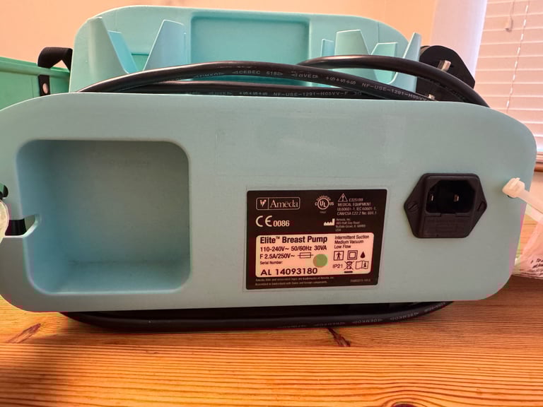 Ameda Elite Hospital Grade Breast Pump - Refurbished W/Protective Case & Manual