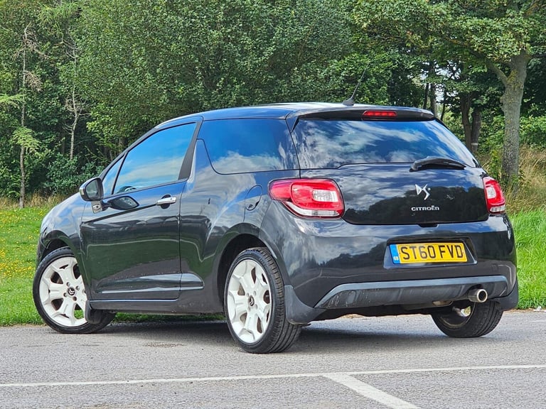 2010 Citroen DS3 1.6 HDi Black 3dr HATCHBACK DIESEL Manual
