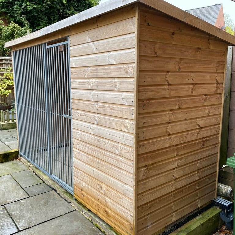 image for 10 x 4 dog kennel. 