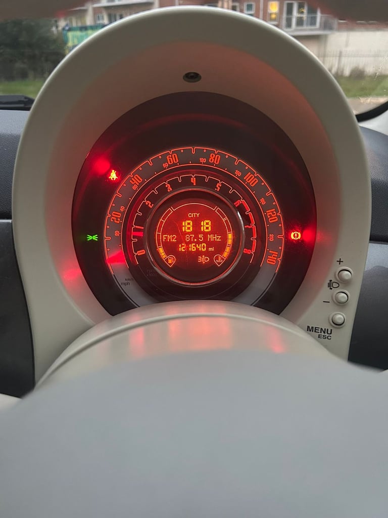 Fiat, 500, Hatchback, 2009, Manual, 1242 (cc), 3 doors