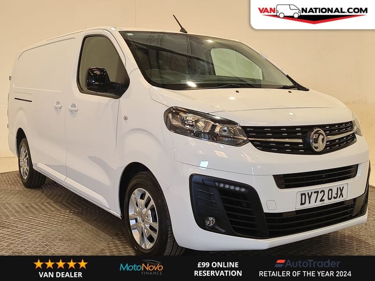 VAUXHALL VIVARO 1.5 TURBO D 2900 SPORTIVE P/V L2 H1 100 BHP LWB DIESEL
