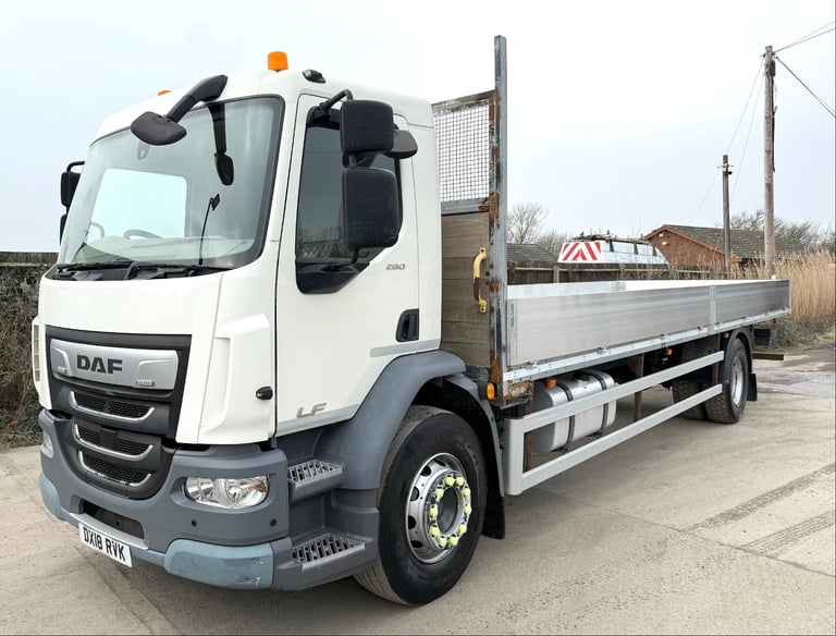 2018 DAF LF55,260 NEW ALLOY SCAFFOLD DOUBLE DROPSIDE 18 TON EURO-6 U-LEZ DAY CAB