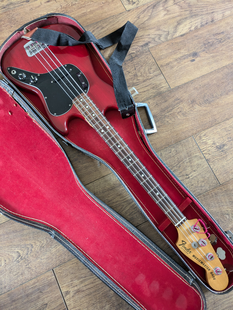 American Fender music master bass 