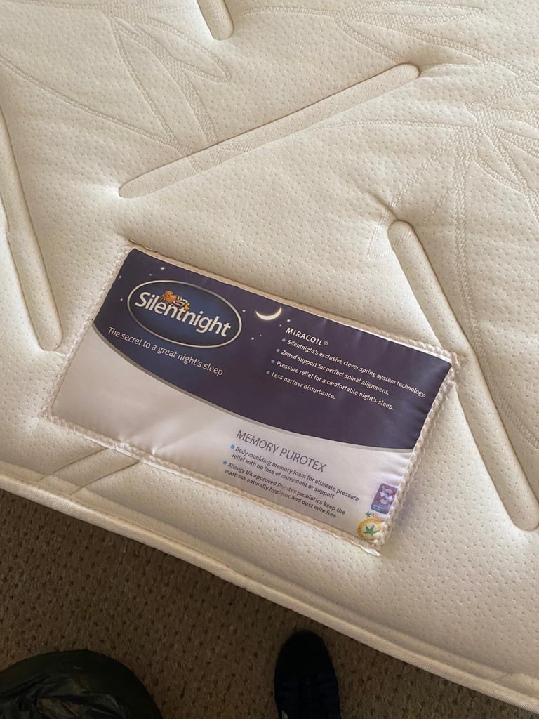Silent night bed need gone asap house clearance 