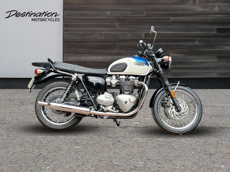 2018 Triumph Bonneville T120 blue 6 Speed