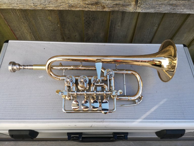 Johannes Scherzer 8111 Rotary Valve Piccolo Trumpet rrp £3750 
