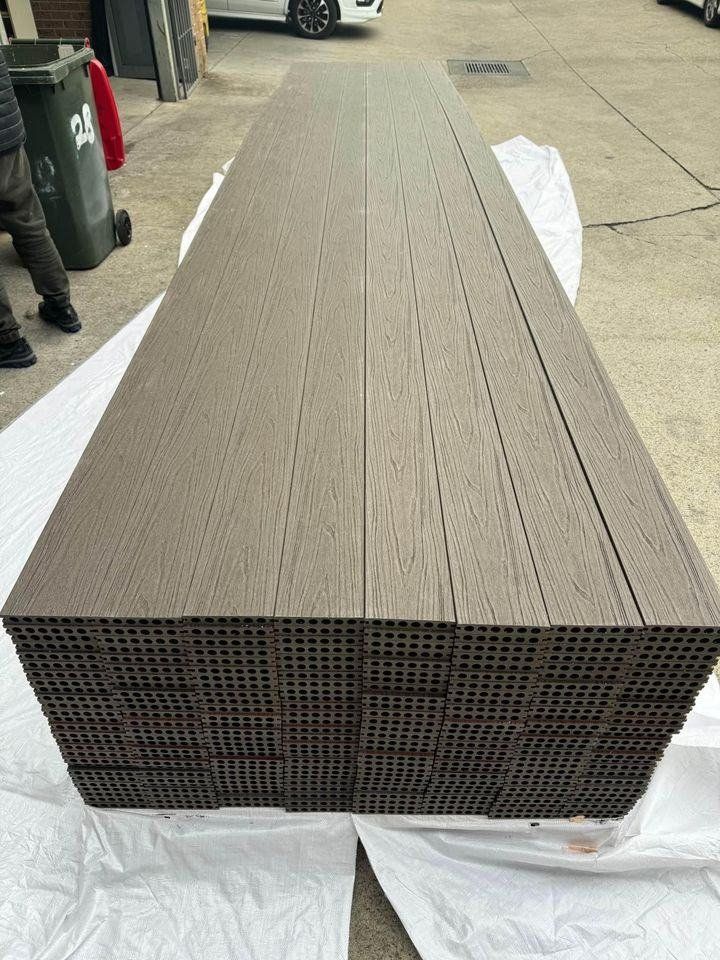 image for High-Density Composite Decking Boards in Elegant Wood Grain