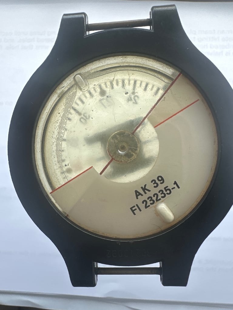 WW2 GERMANY PILOT WRIST COMPASS