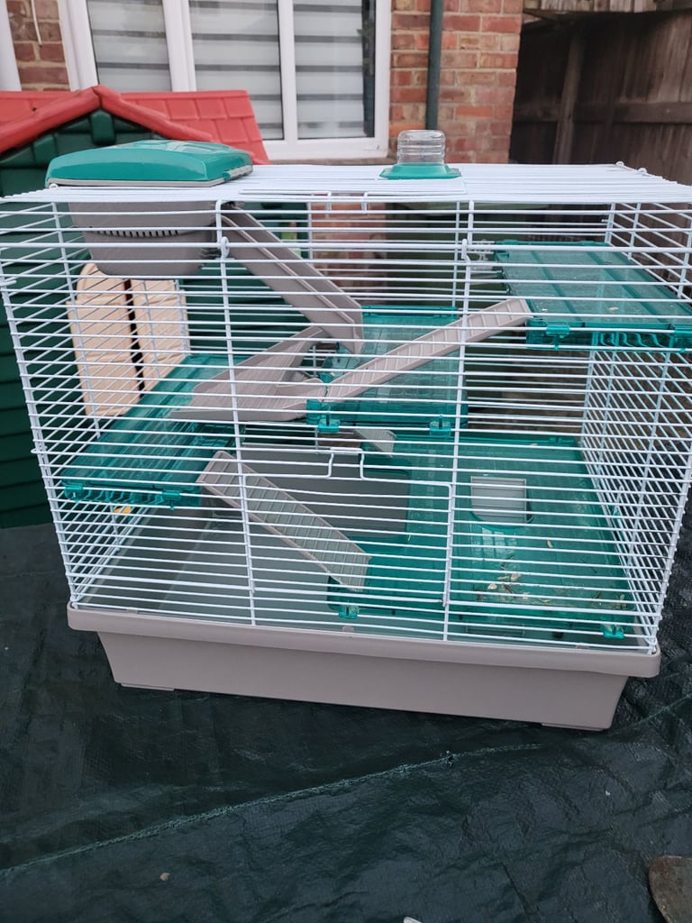 Hamster cage used condition. 