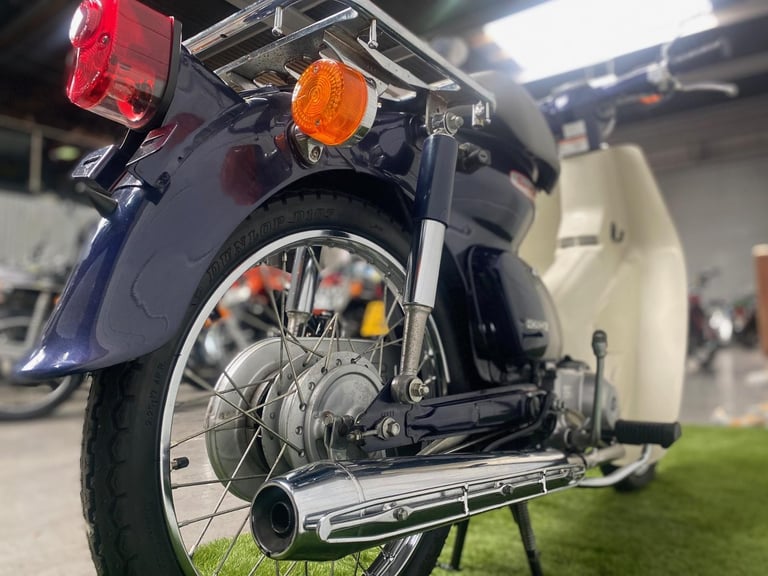 2007 JDM Honda C50 DX CDi in purply-blue